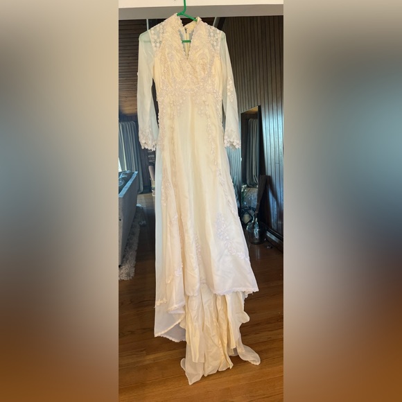 Vintage wedding dress lace - Picture 6 of 7